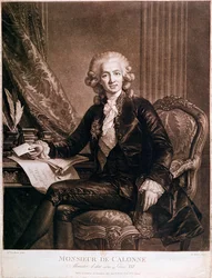 Charles Alexandre de Calonne, General Controller of the Finances of Louis XVI